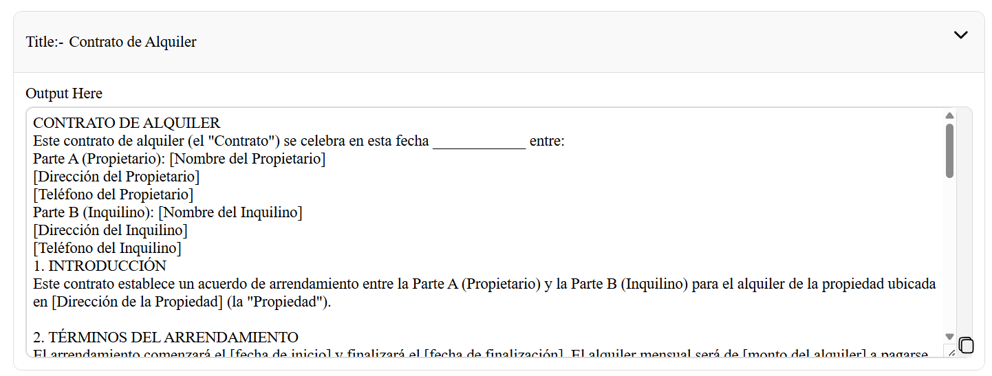 Exampel Spanish AI Contract